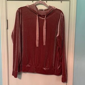 Liberty Love Velvet Pink Hoodie DD
